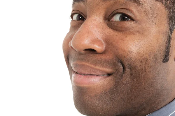Porträt eines hübschen schwarzen Mannes — Stockfoto