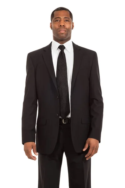 Portrait of handsome black man — Stock Photo, Image