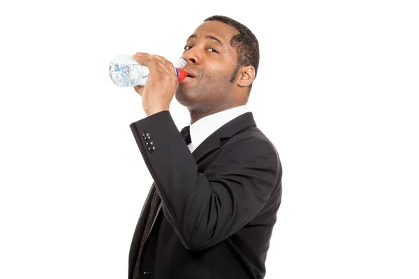 Portrait of handsome black man — Stock Photo, Image