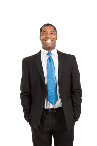 Porträt eines hübschen schwarzen Mannes — Stockfoto