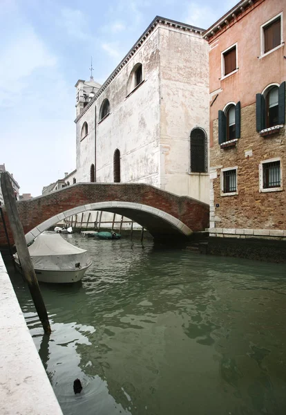 Venedik, İtalya'nın karakteristik Nehri — Stok fotoğraf