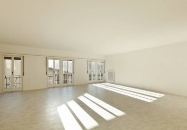 Tarihi merkez, içeride kimse yok boş daire kaplandı