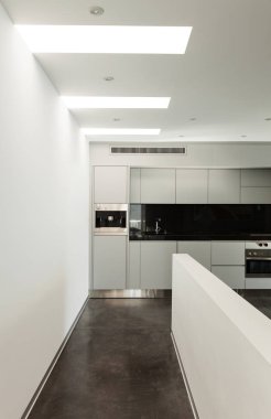 İç, güzel modern apartmen