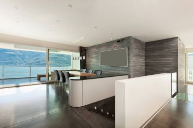 İç, güzel modern apartmen