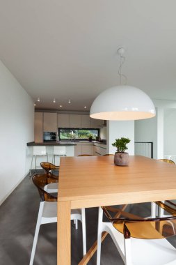 iç mekan, yemek odası görünümü