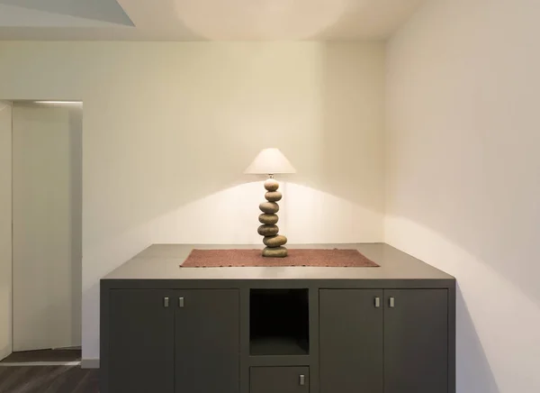 Interior, lâmpada de mesa — Fotografia de Stock