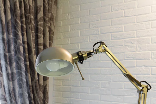 Ansicht der Schreibtischlampe — Stockfoto