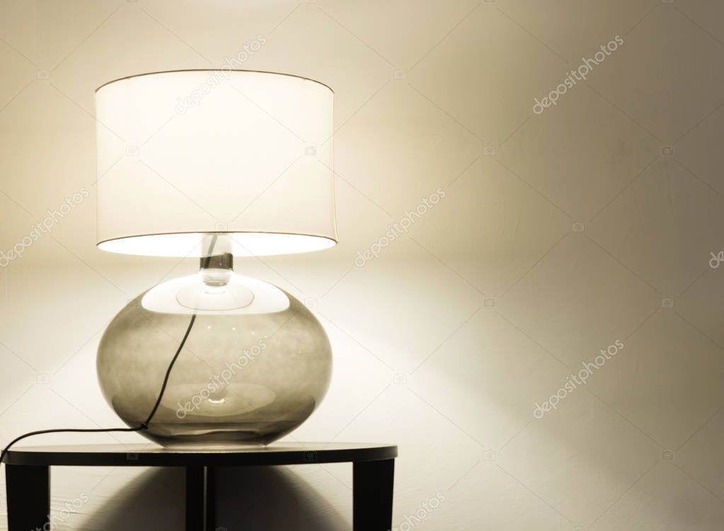 Interior, table lamp