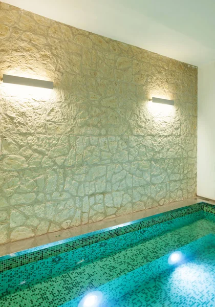 Interior, piscina de detalhe — Fotografia de Stock