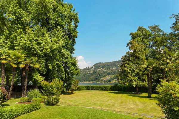 Parque verde al aire libre —  Fotos de Stock