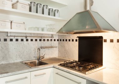 Güzel daire, iç, mutfak