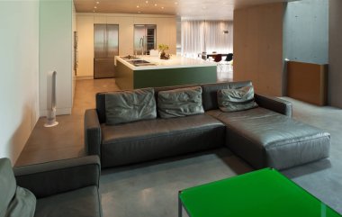 modern oturma odası