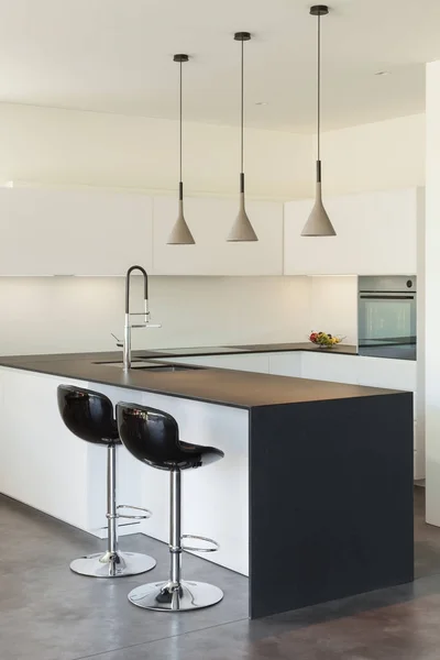 Moderní interiér, kuchyně — Stock fotografie