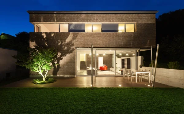 Moderne architectuur-ontwerp, house, buiten — Stockfoto