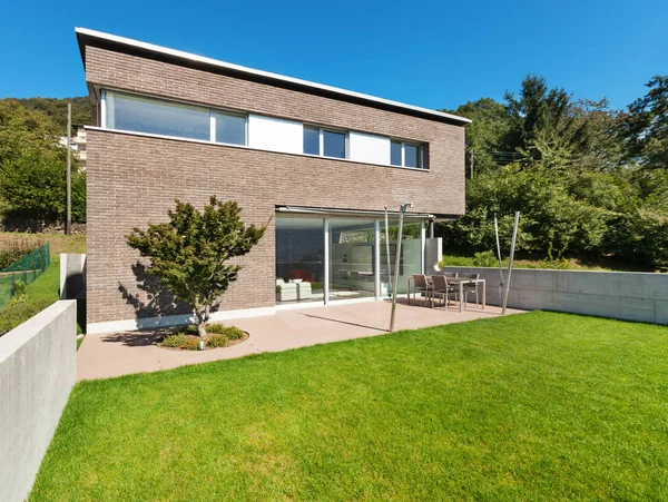 Moderne architectuur-ontwerp, huis — Stockfoto