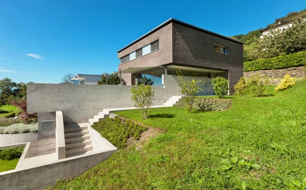 Arquitectura diseño moderno, casa — Foto de Stock