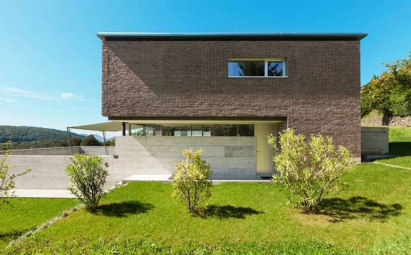 Architektur Modernes Design Schönes Haus Außenbereich — Stockfoto