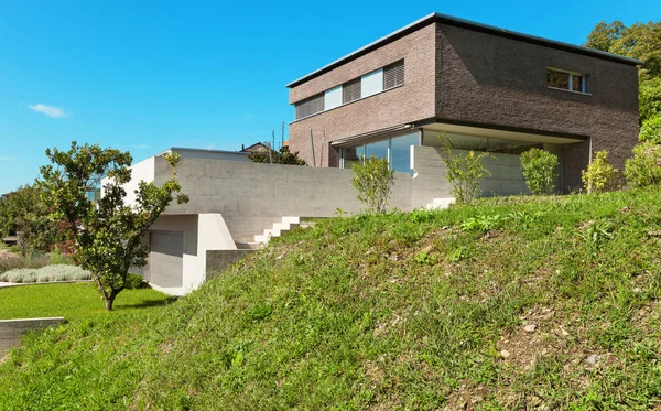 Arquitectura diseño moderno, casa —  Fotos de Stock