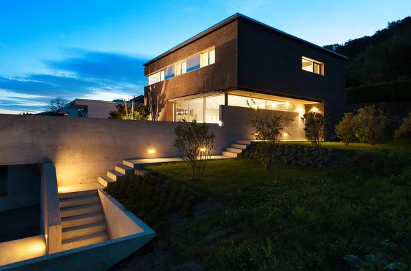 Architettura design moderno, casa, outdoor — Foto Stock