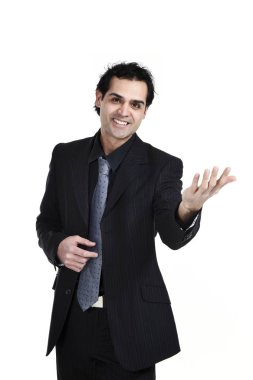 iş yerinde iş adamı