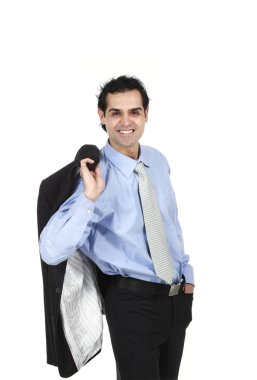 iş yerinde iş adamı