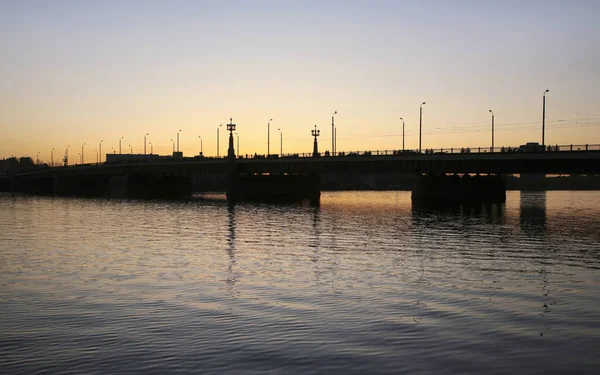 Ponte bonita em Riga Litvia — Fotografia de Stock