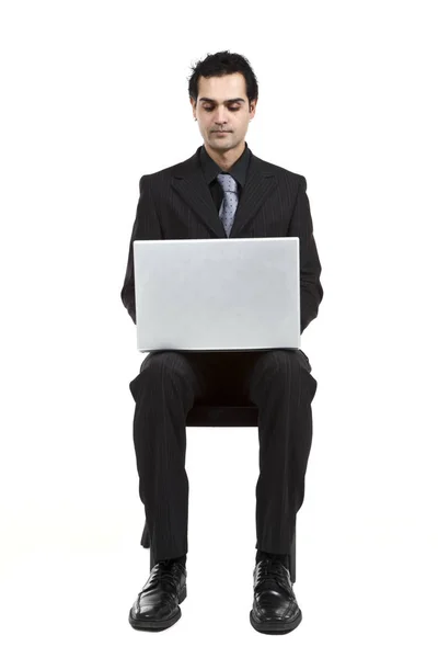 Hombre de negocios en el trabajo — Foto de Stock