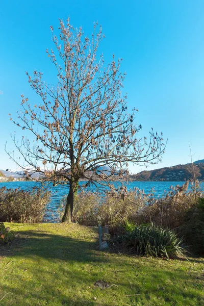 Landscape, alpine lake — Stock Photo, Image