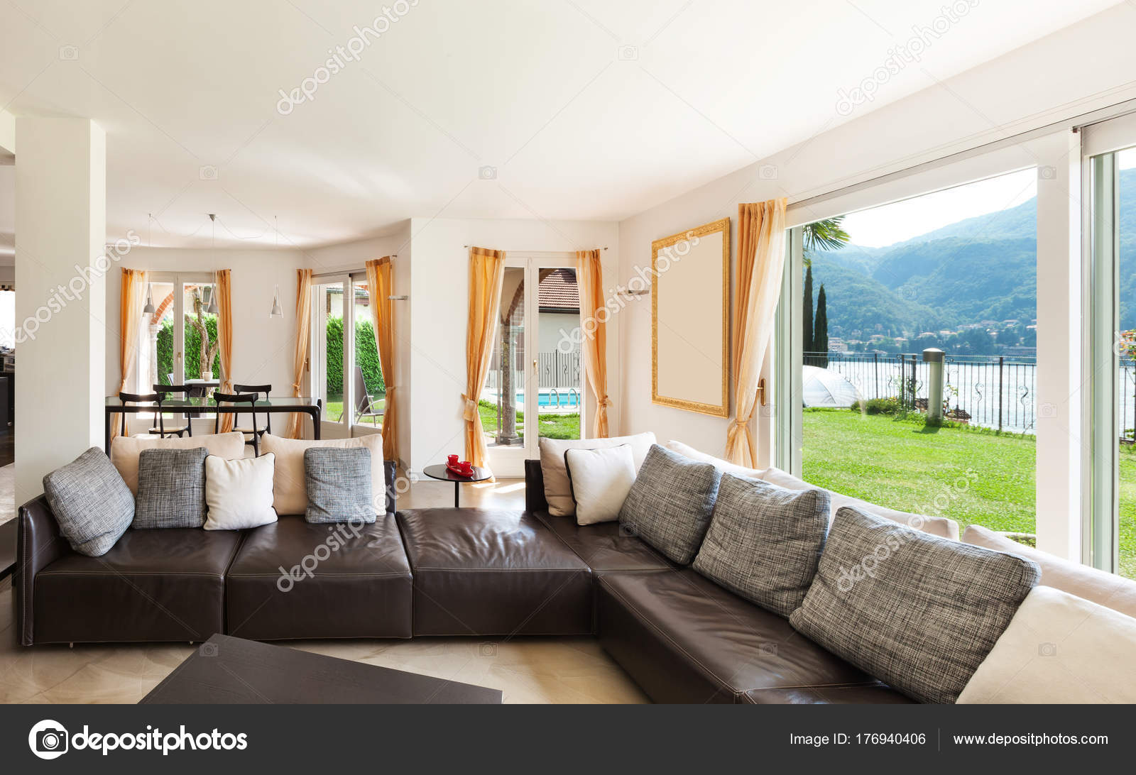 Nice Living Room Stock Photo C Zveiger 176940406