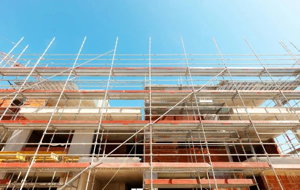 Edificio, sitio de construcción — Foto de Stock