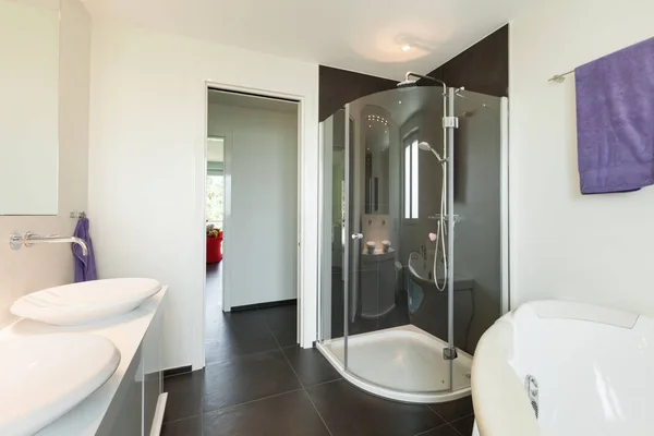 Interieur modern huis, badkamer — Stockfoto