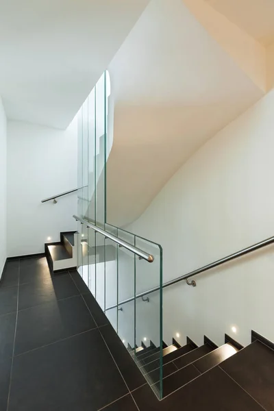 Interior modern house, staircase — Stock Photo, Image