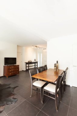 iç mekan, yemek odası