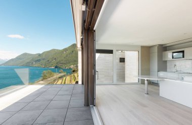 güzel çatı katı, veranda