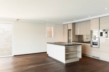 Güzel ev, modern bir mutfak