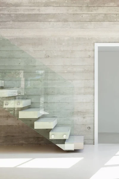 New architecture, concrete stair — Stock Photo, Image