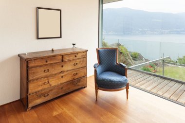 Modern ev, içeride kimse yok