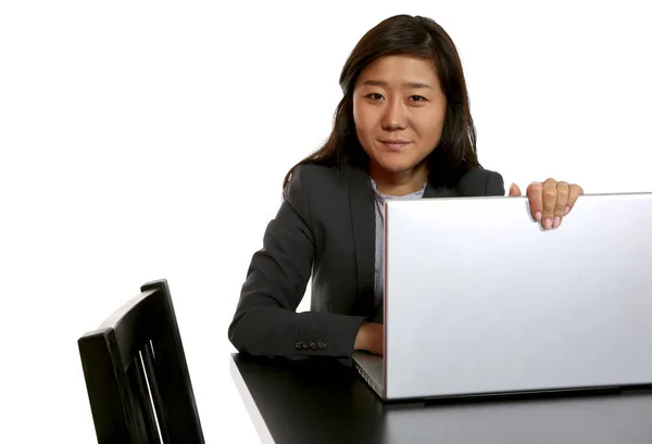 Asian girl photo studio portrait — Stock Photo, Image