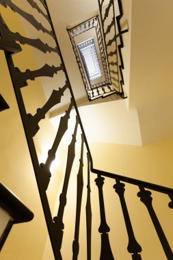 İç merdiven, tutun ev