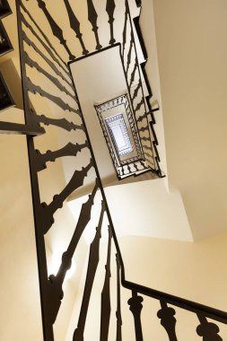 İç merdiven, tutun ev