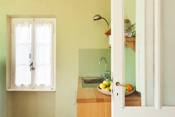 Nice loft, kitchen — Stock Photo, Image