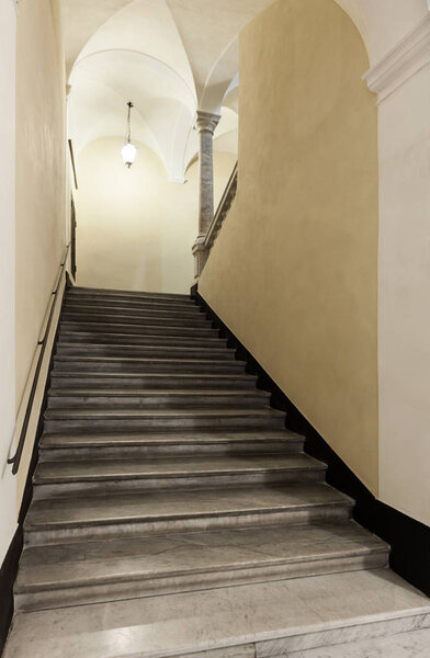 Historic staircase in indoor