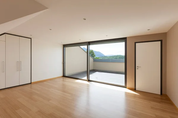 House, wide room with window — Stock Photo, Image