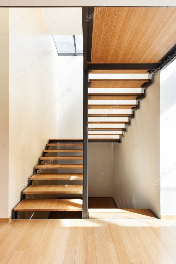 staircase of a modern house