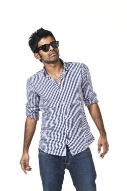 genç adam fotoğraf stüdyo portre 