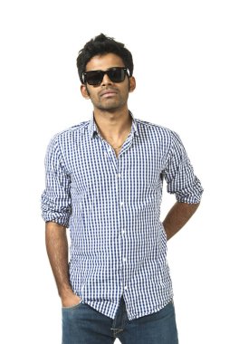 genç adam fotoğraf stüdyo portre 