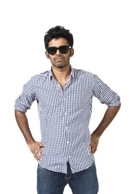 genç adam fotoğraf stüdyo portre 