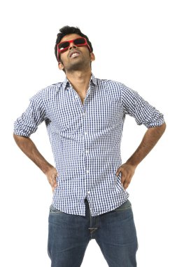 genç adam fotoğraf stüdyo portre 