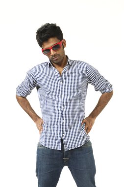 genç adam fotoğraf stüdyo portre 