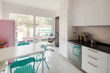 Modern Daire, mutfak